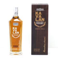  KAVALAN シングルモルト ウイスキー クラシック CLASSIC 700ml 40度 箱付き Sランク 未開栓
