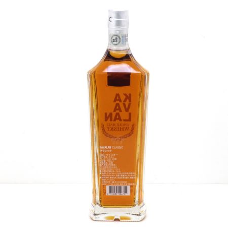  KAVALAN シングルモルト ウイスキー クラシック CLASSIC 700ml 40度 箱付き 未開栓