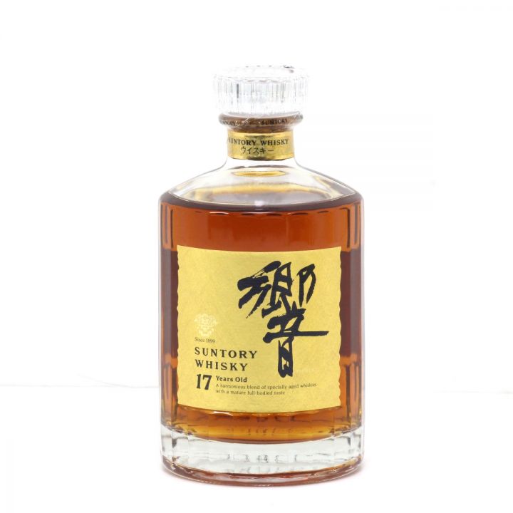 北海道内限定発送】 SUNTORY サントリー 響 両面ゴールドラベル 17年 750ml 43度 化粧箱付き 未開栓 ｜中古｜なんでもリサイクルビッグバン