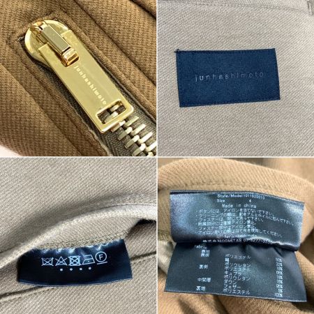  junhashimoto ジュンハシモト メンズ コート  size4 1011920010 ブラウン
