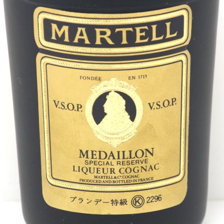  MARTELL マーテル コニャック ブランデー 700mL 40度 目減り有り 未開栓