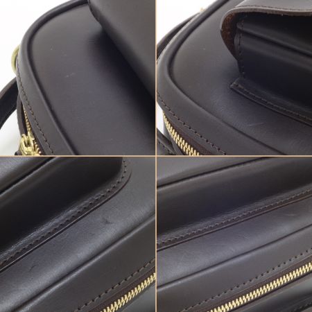  ITAGAKI ショルダーバッグ E556 ダークブラウン