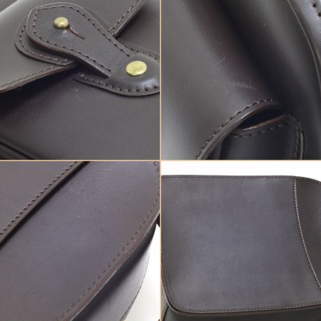  ITAGAKI ショルダーバッグ E556 ダークブラウン