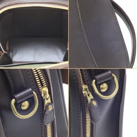  ITAGAKI ショルダーバッグ E556 ダークブラウン