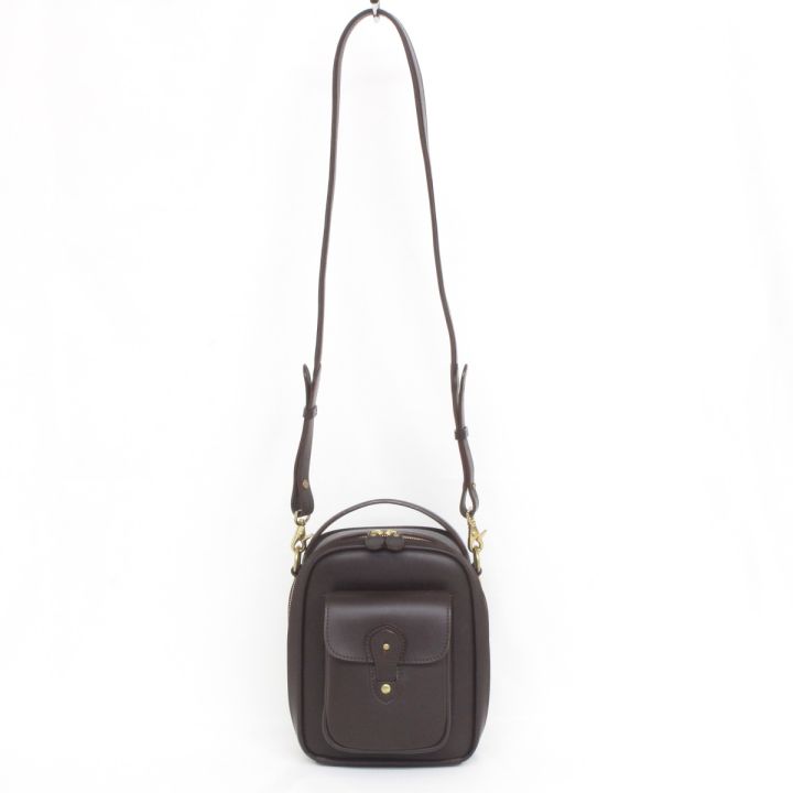 ITAGAKI ショルダーバッグ E556 ダークブラウン｜中古｜なんでも 