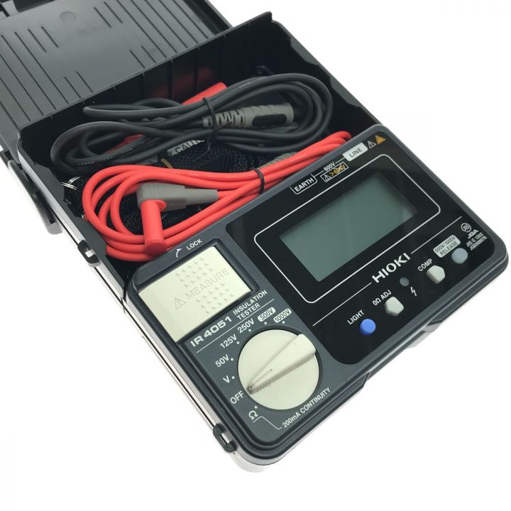 HIOKI 絶縁抵抗計 IR4051-10 日置電機 新商品 絶縁抵抗計5レンジ |
