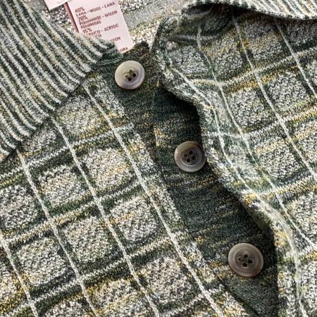  Ermenegildo Zegna エルメネジルド ゼニア メンズ ニットポロシャツ  SIZE M イタリア製 グリーン