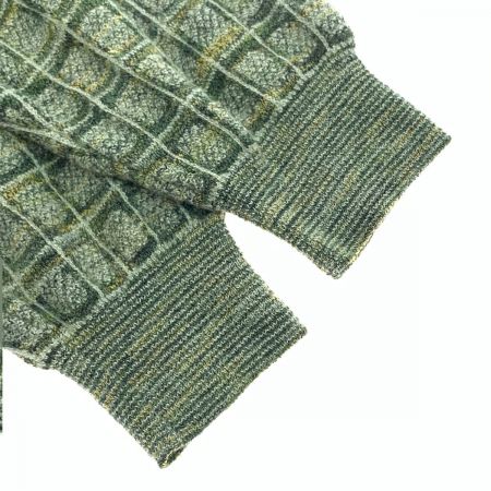  Ermenegildo Zegna エルメネジルド ゼニア メンズ ニットポロシャツ  SIZE M イタリア製 グリーン