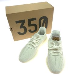 $$ adidas アディダス スニーカー SIZE 29cm イージーブースト V2 bone HQ6316 ホワイト Sランク