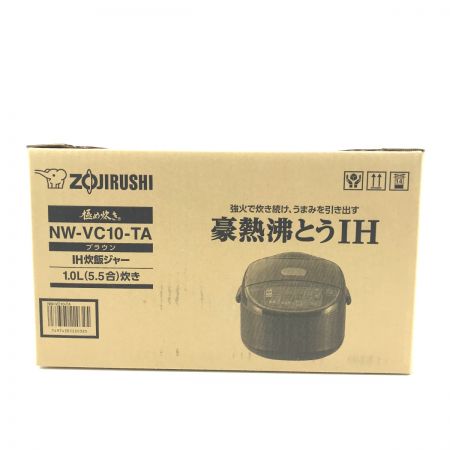  ZOJIRUSHI CORPORATION 象印 IH炊飯ジャー 5.5合(1.0L) NW-VC10-TA