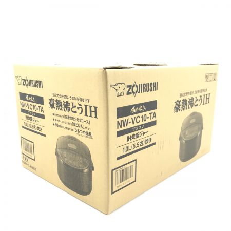  ZOJIRUSHI CORPORATION 象印 IH炊飯ジャー 5.5合(1.0L) NW-VC10-TA