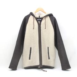 $$ Supreme シュプリーム レザージャケット ブラウン Cランク