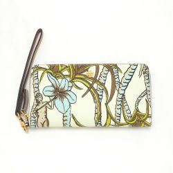 $$ TORY BURCH トリーバーチ ラウンドファスナー財布 Aランク