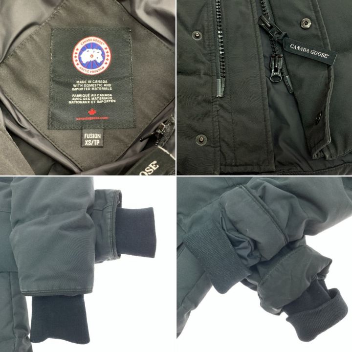 CANADA GOOSE カナダグース レディース ダウンジャケット SIZE XS 153934/01201 05T-01909115 ブラック ｜中古｜なんでもリサイクルビッグバン