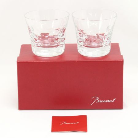  Baccarat バカラ ロックグラス 2Pセット