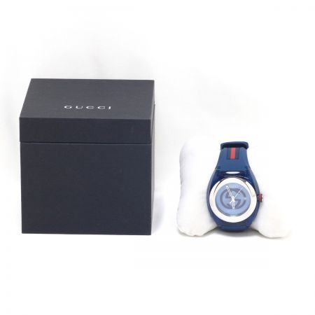  GUCCI グッチ SYNC メンズクォーツ 腕時計 137.1 YA137104A