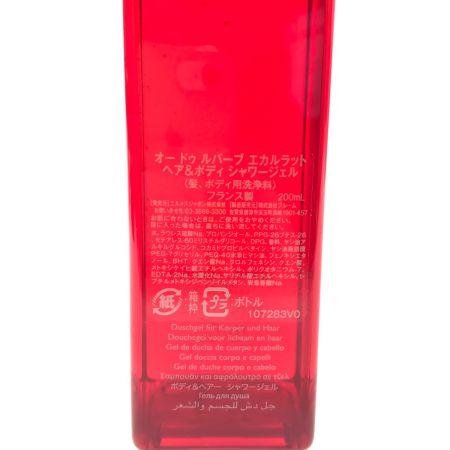  HERMES エルメス オードゥルバーブ エカルラット ヘア＆ボディシャワージェル 