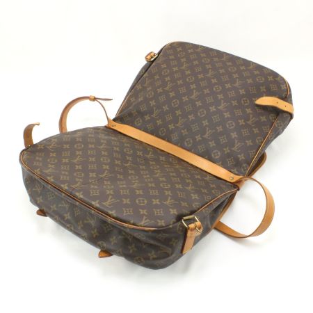  LOUIS VUITTON ルイヴィトン モノグラム ソミュール43 ショルダーバッグ M42252