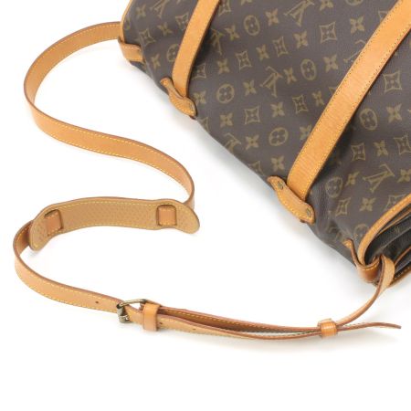  LOUIS VUITTON ルイヴィトン モノグラム ソミュール43 ショルダーバッグ M42252