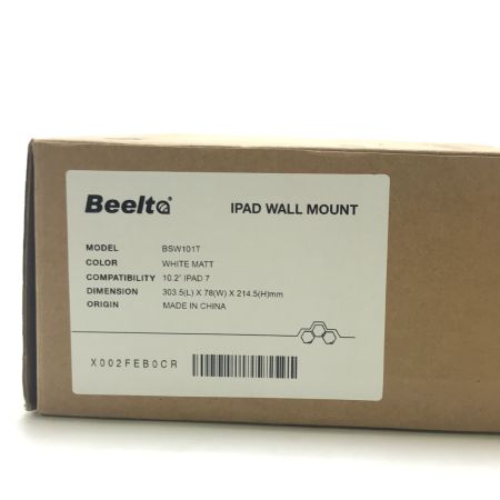  beelta iPad タブレット タブレットウォールマウントキット 10.2インチ BSW101T