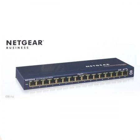  NETGEAR ネットギア ギガビット16ポート 法人向け スイッチングハブ アンマネージスイッチ GS116-200JPS　