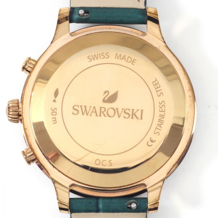 SWAROVSKI スワロフスキー Octea Chrono レディースクォーツ 