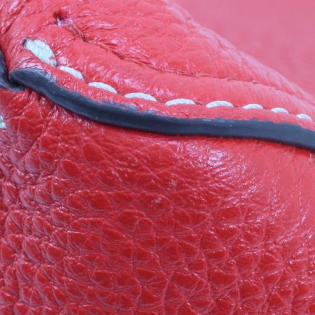  TORY BURCH トリーバーチ トートバッグ ポーチ付 レッド