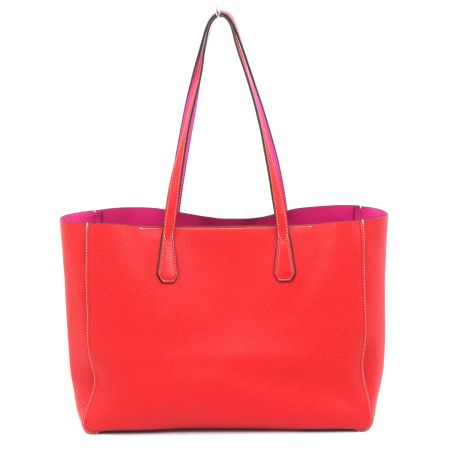  TORY BURCH トリーバーチ トートバッグ ポーチ付 レッド