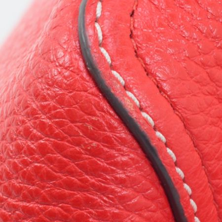  TORY BURCH トリーバーチ トートバッグ ポーチ付 レッド