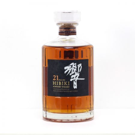 【北海道内限定発送】 SUNTORY サントリー ウイスキー 響 両面ブラックラベル 21年 700ml 43度 化粧箱付き 未開栓