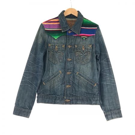  TRUE RELIGION テュルーレリジョン JOHNNY BAJA WESTERN デニムジャケット SIZE S 242-095123 ネイビー