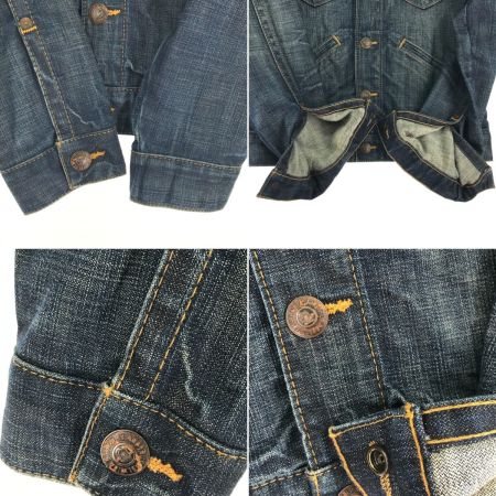  TRUE RELIGION テュルーレリジョン JOHNNY BAJA WESTERN デニムジャケット SIZE S 242-095123 ネイビー