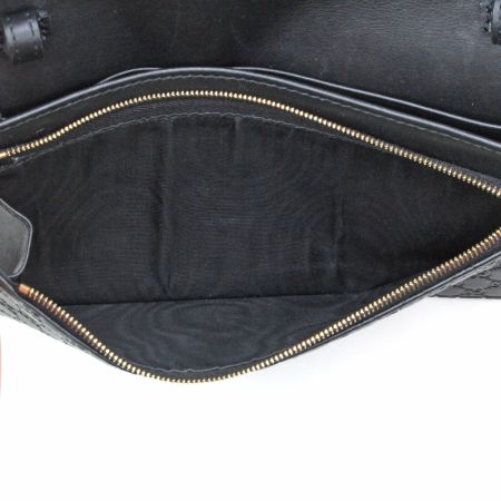  GUCCI グッチ マイクログッチ ショルダーウォレット 466507 ブラック