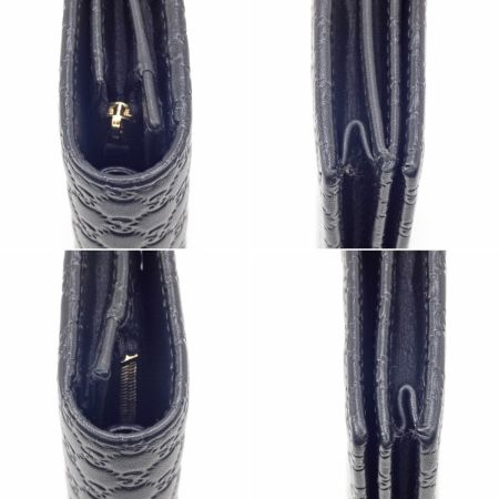  GUCCI グッチ マイクログッチ ショルダーウォレット 466507 ブラック
