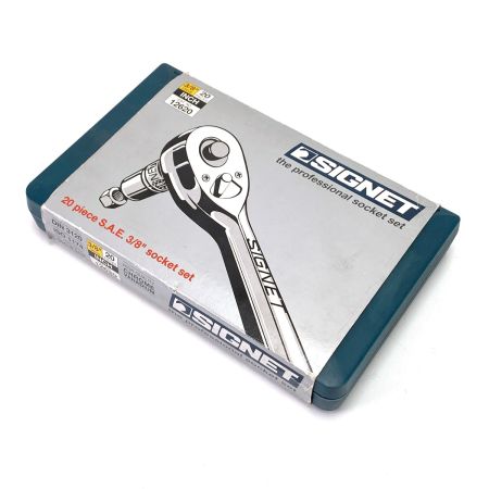  SIGNET シグネット プロフェッショナル ソケットセット 20ピース 3/8" 12620