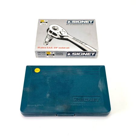  SIGNET シグネット プロフェッショナル ソケットセット 20ピース 3/8" 12620