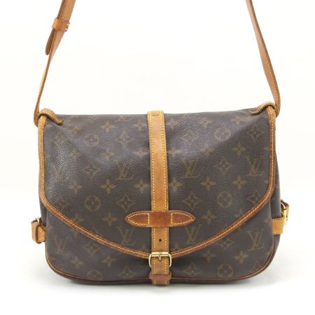  LOUIS VUITTON ルイヴィトン モノグラム ソミュール30 ショルダーバッグ M42256