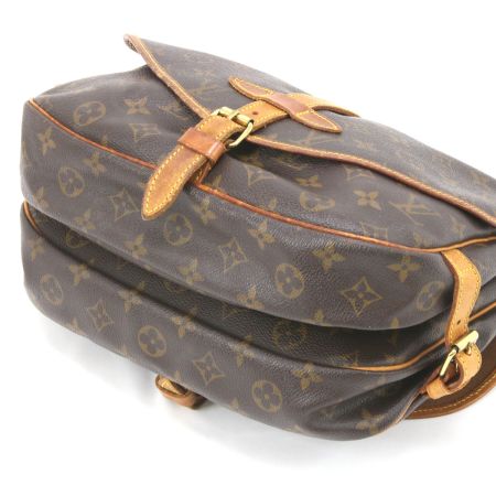  LOUIS VUITTON ルイヴィトン モノグラム ソミュール30 ショルダーバッグ M42256