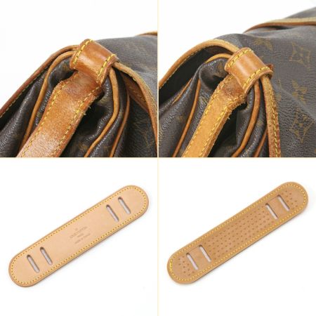  LOUIS VUITTON ルイヴィトン モノグラム ソミュール30 ショルダーバッグ M42256