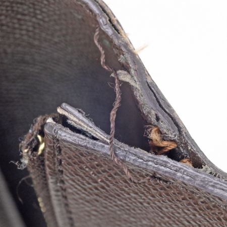  LOUIS VUITTON ルイヴィトン ダミエ ポルトフォイユアンソリット 長財布 イニシャル有 N63071