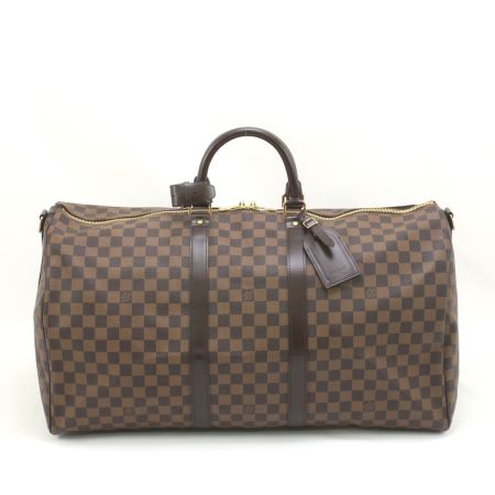 LOUIS VUITTON ルイヴィトン ダミエ キーポルバンドリール55 N41414