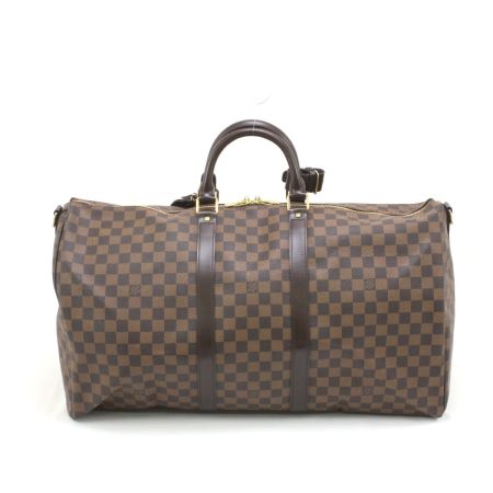  LOUIS VUITTON ルイヴィトン ダミエ キーポルバンドリール55 N41414