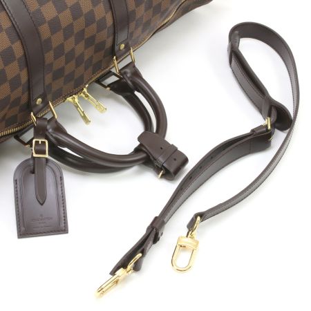  LOUIS VUITTON ルイヴィトン ダミエ キーポルバンドリール55 N41414