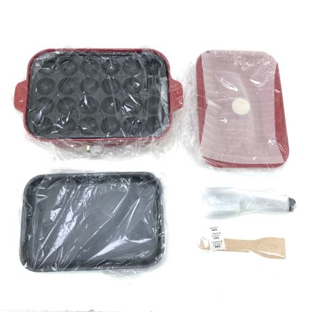  BRUNO ブルーノ ホットプレート 2021年製 BOE021-RD