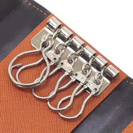  BURBERRY BLACK LABEL バーバリーブラックレーベル キーケース 5連タイプ ダークブラウン