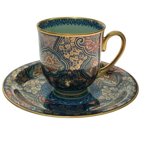   有田焼 古伊万里 瑞宝 カップ＆ソーサー 2Pセット