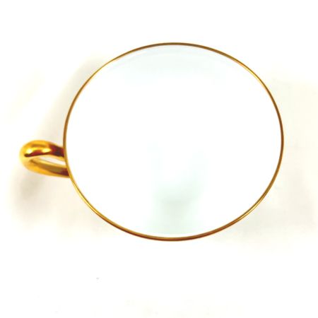  大倉陶園 瑠璃片葉金蝕 カップ＆ソーサー ロイヤルクラウンブルー 