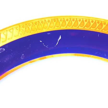  大倉陶園 瑠璃片葉金蝕 カップ＆ソーサー ロイヤルクラウンブルー 