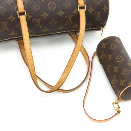 LOUIS VUITTON ルイヴィトン ハンドバッグ モノグラム パピヨンGM ポーチ付 M51385
