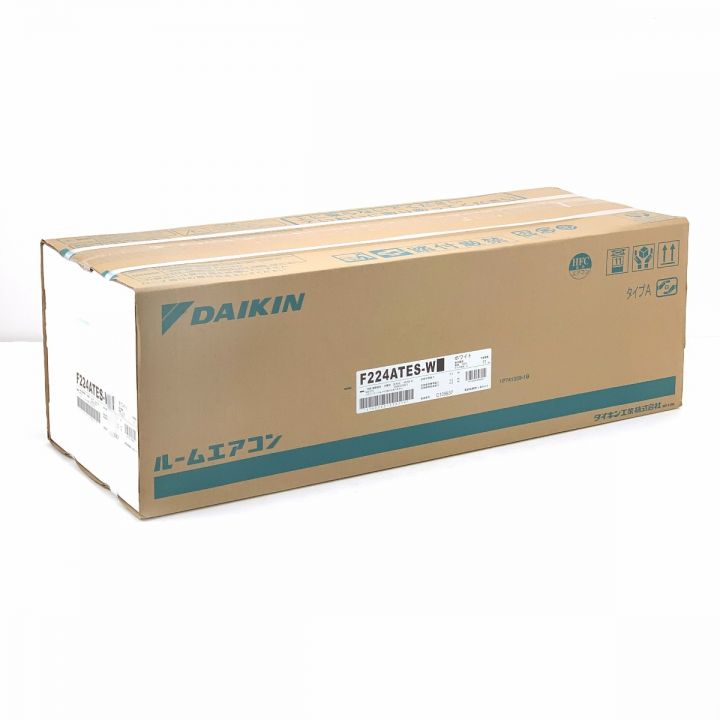 DAIKIN ダイキン ルームエアコン Eシリーズ F224ATES-W＋R224AES 100V 6畳 2.2kW ホワイト 2024年 モデル｜中古｜なんでもリサイクルビッグバン